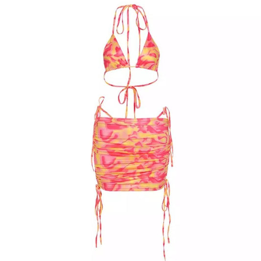 Miami Vice Swimsuit Set Pink